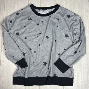 M Gray stars splendid oversized sweater